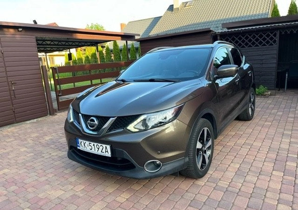 Nissan Qashqai cena 61900 przebieg: 112567, rok produkcji 2017 z Kraków małe 232